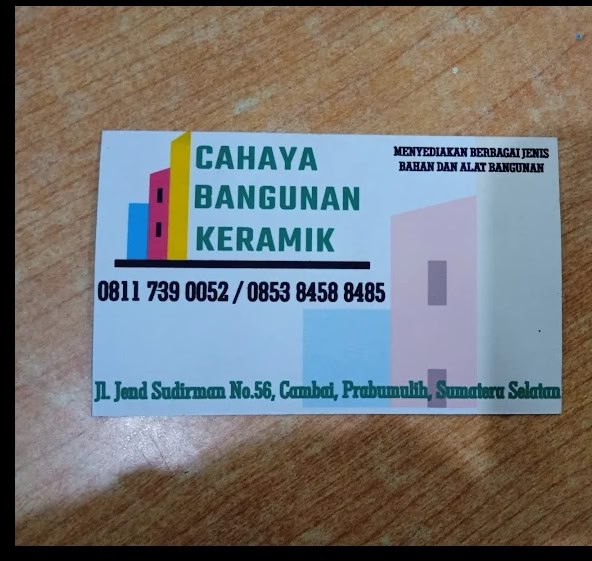 Cahaya Bangunan Keramik